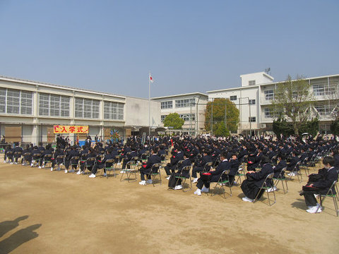 娘の入学式
