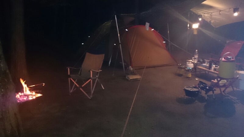 この夏のキャンプの備忘録1 那須高原キャンプグランド メープル
