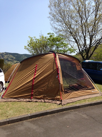 初テント泊