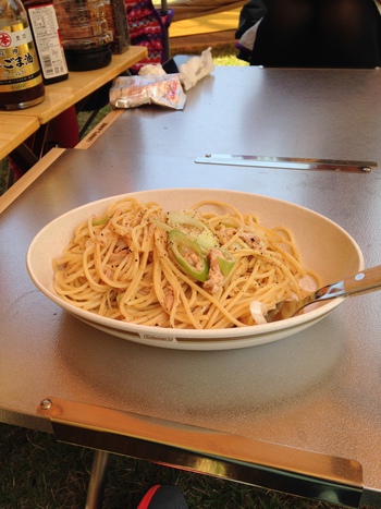 初テント泊