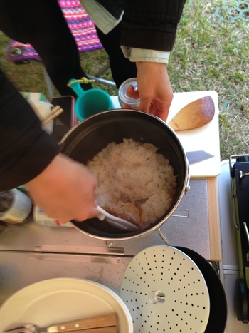 初テント泊