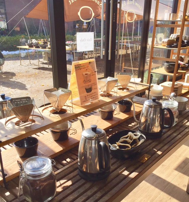 スノーピークのレストラン