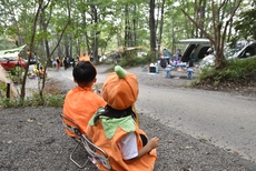 お菓子山盛り！ハロウィンキャンプ②〜赤城山オートキャンプ場〜