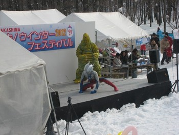 マキノ高原　雪遊び　2012・1・28