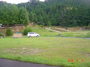 2010-9-4　湯の原温泉オートキャンプ場に行く