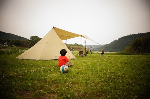 【野営01】初キャンプ@オートキャンプ那珂川＋トライアル