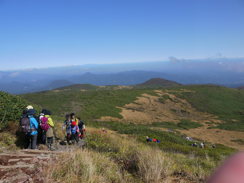 秋の栗駒山へ　　～1,627ｍ～