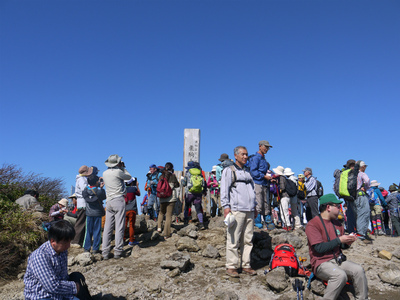 秋の栗駒山へ　　～1,627ｍ～