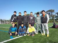 小・中学校の仲間と初蹴り