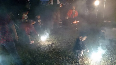 くのわき親水公園キャンプ場6月6日