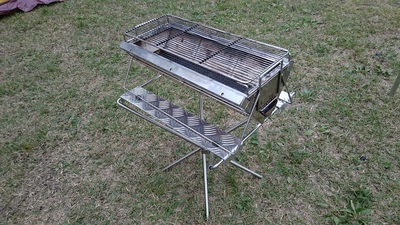 折りたたみスタンド式テーブル　自作
