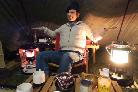 年越しキャンプ　12/31-1/1