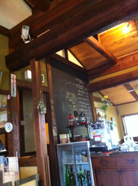 平湯でカフェなう 2014/08/09 11:34:31
