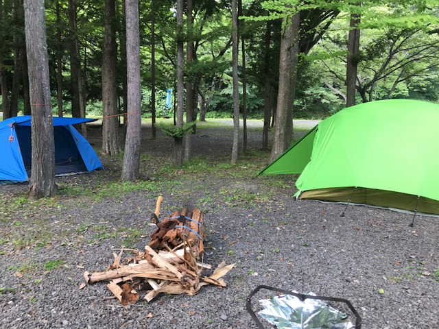 初めてのキャンプ動画【道志観光農園オートキャンプ場】