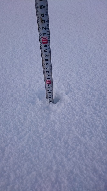 雨にも風にも負けず、豪雪に屈するのか・・・