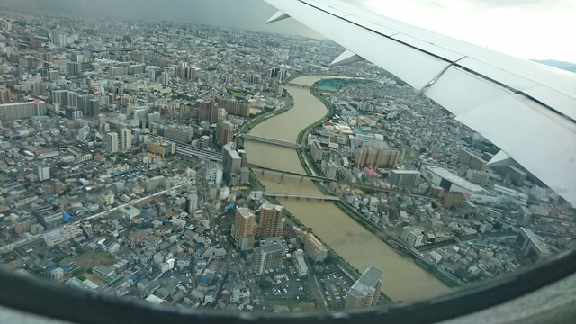 琵琶湖 オカッパリ 朝マズメ 神崎川 淀川 の上空写真