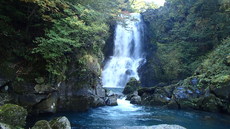 元滝伏流水と奈曽の白滝を散策♪ 2016/10/27 21:33:30