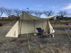 久々の田代運動公園でデイキャンプ