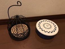 夏キャンプ必須アイテム　蚊取り線香入れ