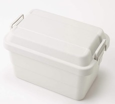 ウッドストーブLケースを無印頑丈ボックスに変更
