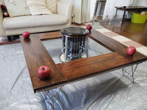 木製化ファイヤプレイステーブル　