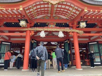 生田神社と万博記念公園