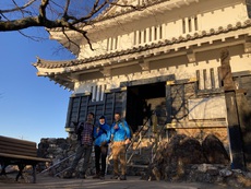 今年初登山は金華山