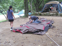 夏休みキャンプ ～自然の森～ その1