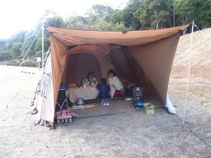 新年キャンプ　～志摩オートキャンプ場～