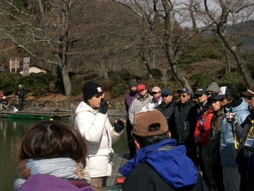 明日は嵐山にneoさんが来られます・・・（＾＾）