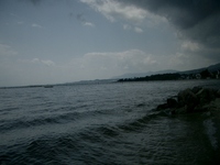 今日の琵琶湖・・・