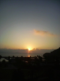 御来光 2009/11/23 07:12:59