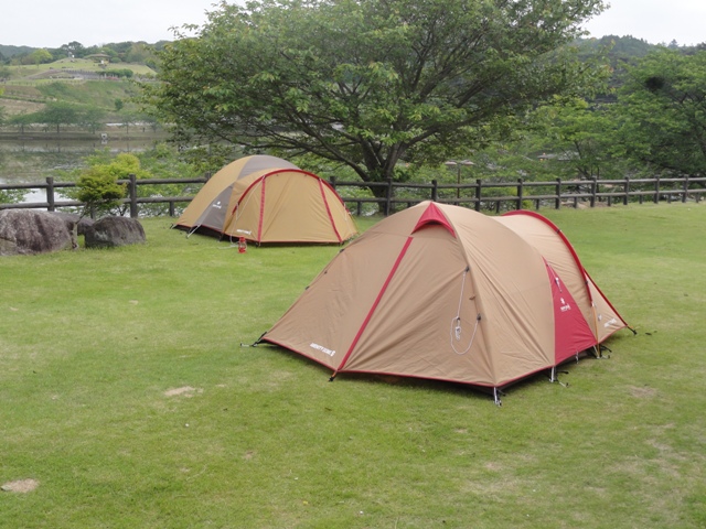 男３人テキトー野営