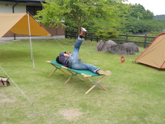 男３人テキトー野営