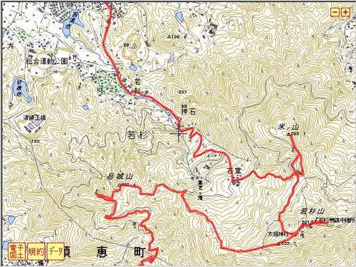 山行計画　＃九州トレック（若杉山）