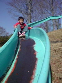 山道を抜けて・・・＃能勢でアスレチック