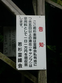 若杉楽園キャンプ場　＃九州トレック（若杉山）
