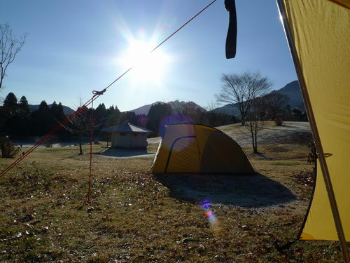 太陽の恵み・・・＃阿蘇で寒中ＣＡＭＰ～！！！