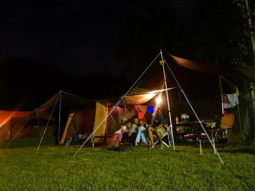 ２泊目の夜は×××＃ファミキャンｉｎ新田ふるさと村