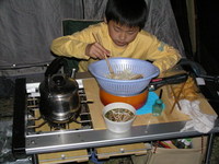 うどん・・・そしてデザート！！！＃木谷山で乾キャン