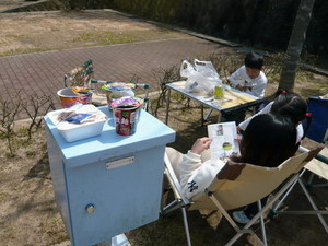 撤収！そして・・・＃父娘→ファミキャンｉｎ日時計