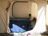 08.03.08しあわせの村～設営～