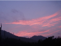 夕日鑑賞 2008/03/08 22:21:14