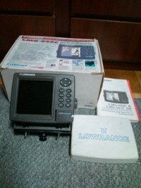 ローランス　LMS-332C　GPS魚探中古、値下げ！