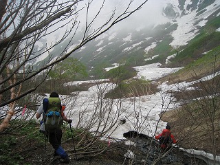 白馬鑓温泉　その２