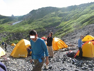 白馬岳　その３　～雲上の居酒屋～