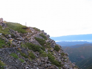 北岳　その５　夜明けのピーク…