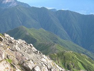 北岳　その６　晴れて凪、これ以上のことはない…