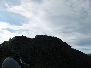 北岳　その６　晴れて凪、これ以上のことはない…