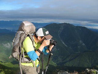 北岳　その６　晴れて凪、これ以上のことはない…